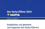 Wir sind empfohlen und getestet von Experten des Varta-Führers